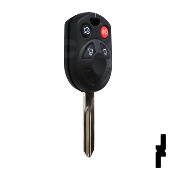 Ford 4 Button Remote Head Key (4B4) - By Ilco Automotive Key Ilco