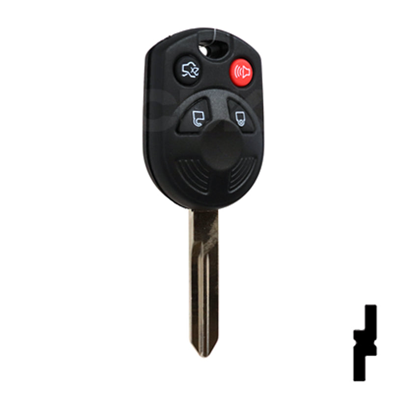 Ford 4 Button Remote Head Key (4B4) - By Ilco Automotive Key Ilco