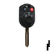Ford 4 Button Remote Head Key (4B4) - By Ilco Automotive Key Ilco