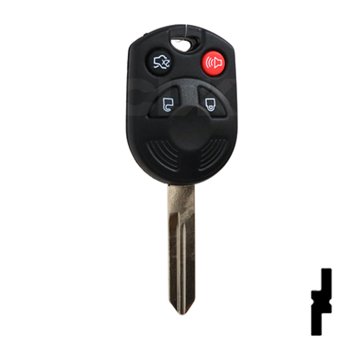 Ford 4 Button Remote Head Key (4B4) - By Ilco Automotive Key Ilco