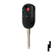 Ford 4 Button Remote Head Key (4B4) - By Ilco Automotive Key Ilco