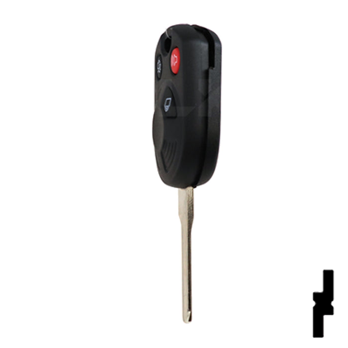 Ford 4 Button Remote Head Key (4B4) - By Ilco Automotive Key Ilco