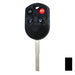 Ford 4 Button Remote Head Key (HU101 Blade) - By Ilco Automotive Key Ilco