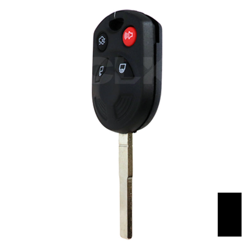Ford 4 Button Remote Head Key (HU101 Blade) - By Ilco Automotive Key Ilco