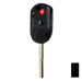 Ford 4 Button Remote Head Key (HU101 Blade) - By Ilco Automotive Key Ilco