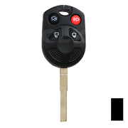 Ford 4 Button Remote Head Key (HU101 Blade) - By Ilco Automotive Key Ilco