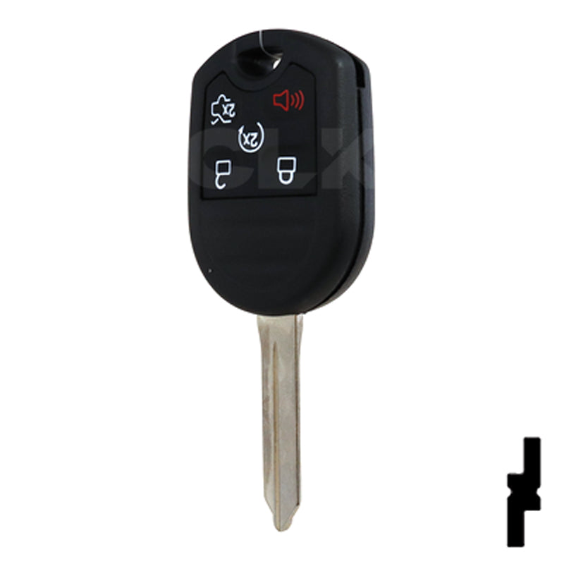 Ford 5 Button Remote Head Key (5B1) - By Ilco Automotive Key Ilco