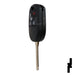 Ford 5 Button Remote Head Key (5B1) - By Ilco Automotive Key Ilco