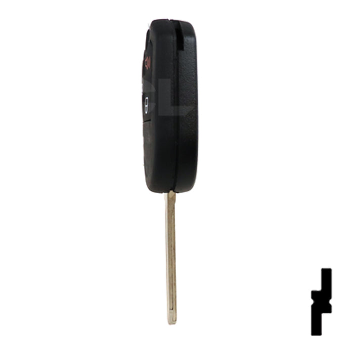 Ford 5 Button Remote Head Key (5B1) - By Ilco Automotive Key Ilco