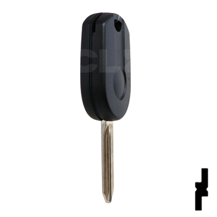 Ford 5 Button Remote Head Key (5B1) - By Ilco Automotive Key Ilco