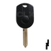 Ford 5 Button Remote Head Key (5B1) - By Ilco Automotive Key Ilco
