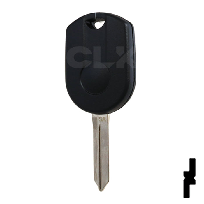 Ford 5 Button Remote Head Key (5B1) - By Ilco Automotive Key Ilco