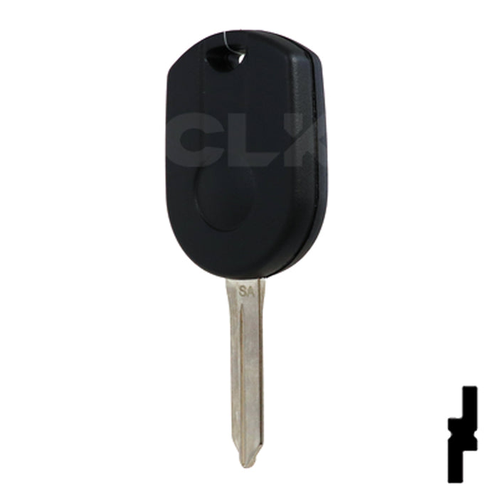 Ford 5 Button Remote Head Key (5B1) - By Ilco Automotive Key Ilco