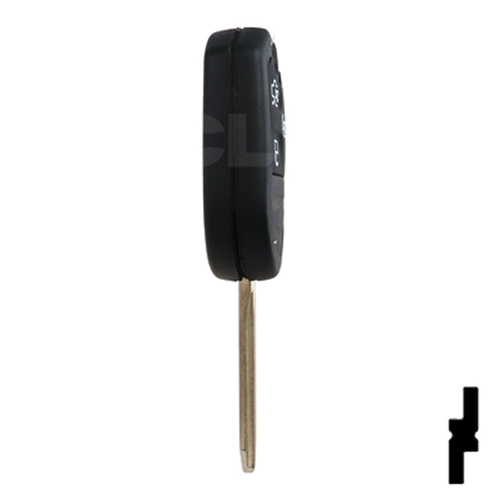 Ford 5 Button Remote Head Key (5B1) - By Ilco Automotive Key Ilco