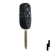 Ford 5 Button Remote Head Key (5B1) - By Ilco Automotive Key Ilco
