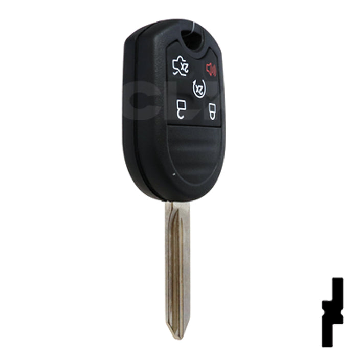 Ford 5 Button Remote Head Key (5B1) - By Ilco Automotive Key Ilco