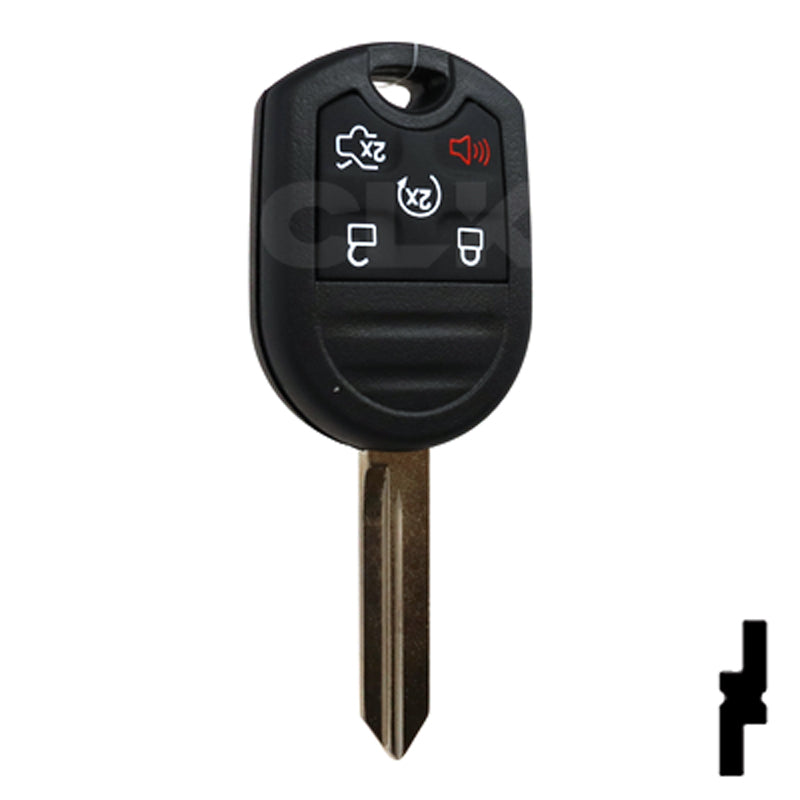 Ford 5 Button Remote Head Key (5B1) - By Ilco Automotive Key Ilco