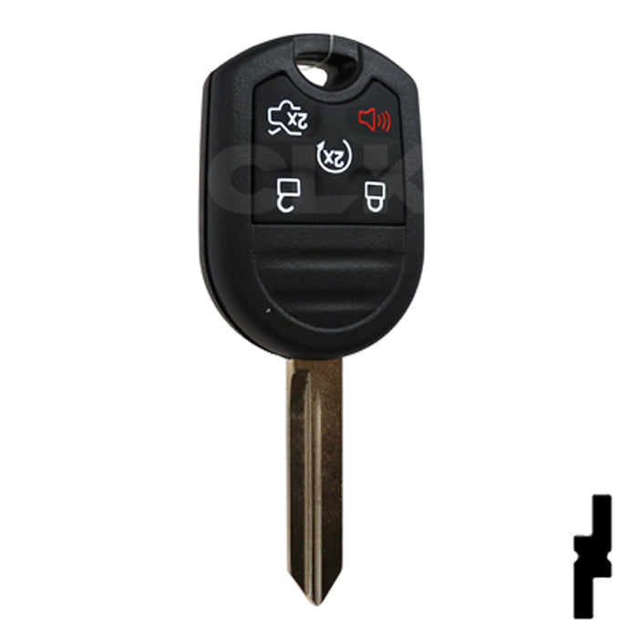 Ford 5 Button Remote Head Key (5B1) - By Ilco Automotive Key Ilco