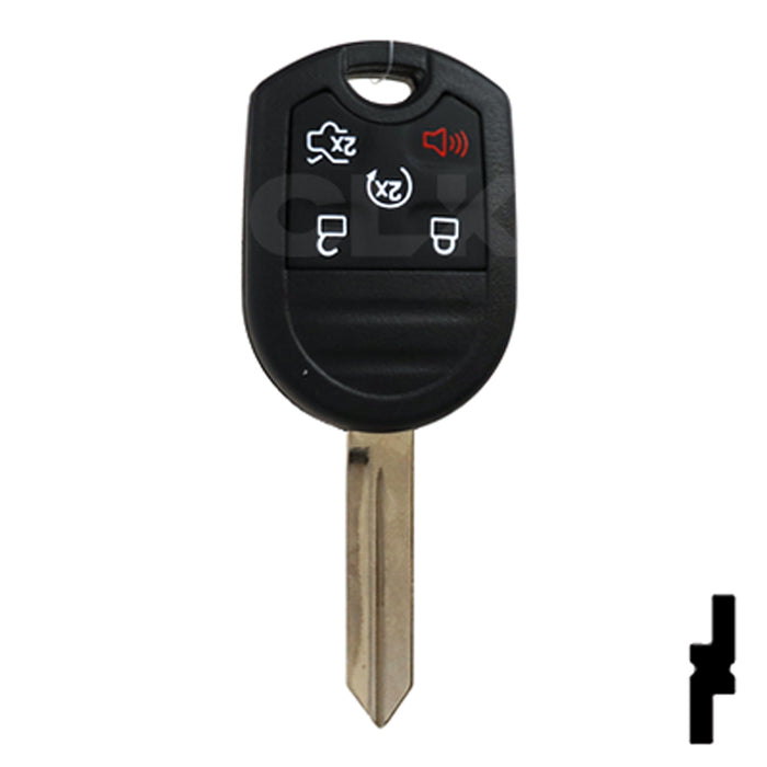 Ford 5 Button Remote Head Key (5B1) - By Ilco Automotive Key Ilco