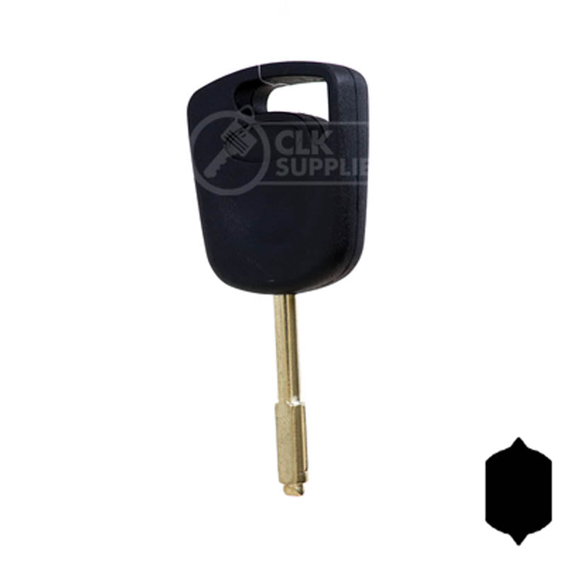 Ford H91 / FO21T17 Transponder Key w/ CHIP (GTL) Automotive Key LockVoy