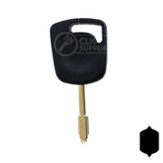 Ford H91 / FO21T17 Transponder Key w/ CHIP (GTL) Automotive Key LockVoy