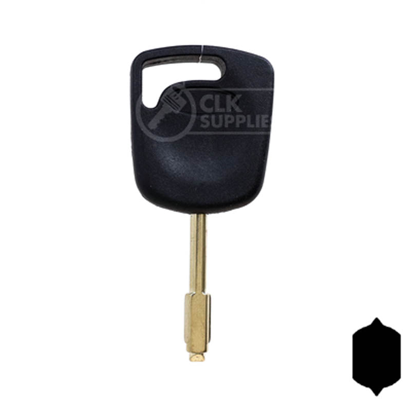 Ford, Jaguar Tibbe Transponder Key (FO21T7) Automotive Key LockVoy