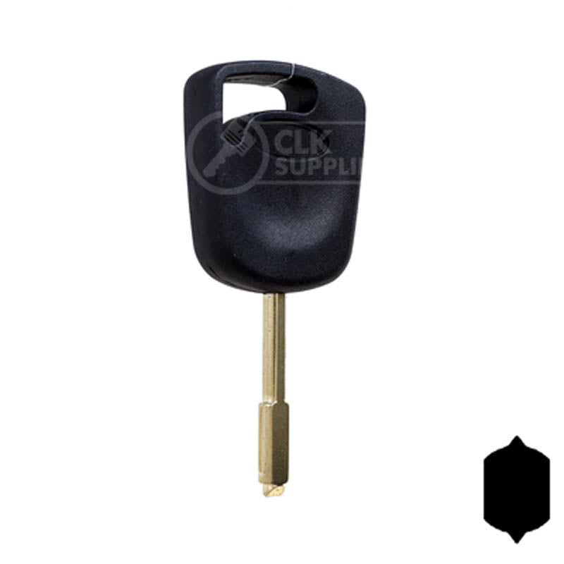 Ford, Jaguar Tibbe Transponder Key (FO21T7) Automotive Key LockVoy