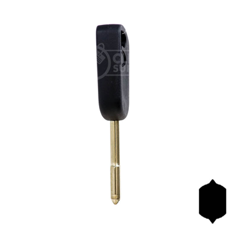 Ford, Jaguar Tibbe Transponder Key (FO21T7) Automotive Key LockVoy
