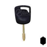 Ford, Jaguar Tibbe Transponder Key (FO21T7) Automotive Key LockVoy