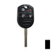 Ford OEM Replacement 4-Button Remote Key with High Security Blade Automotive Key Solid Keys USA