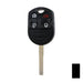Ford OEM Replacement 4-Button Remote Key with High Security Blade Automotive Key Solid Keys USA