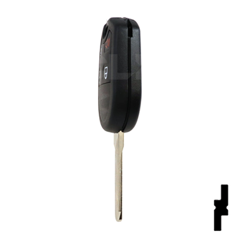 Ford OEM Replacement 4-Button Remote Key with Remote Start Automotive Key Solid Keys USA