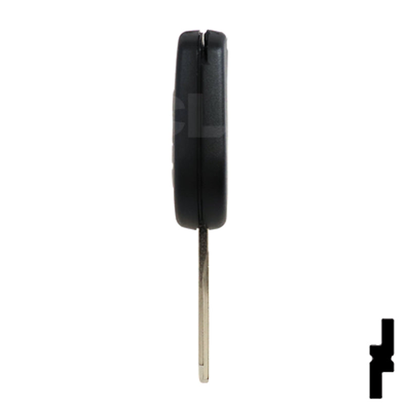 Ford OEM Replacement 4-Button Remote Key with Remote Start Automotive Key Solid Keys USA