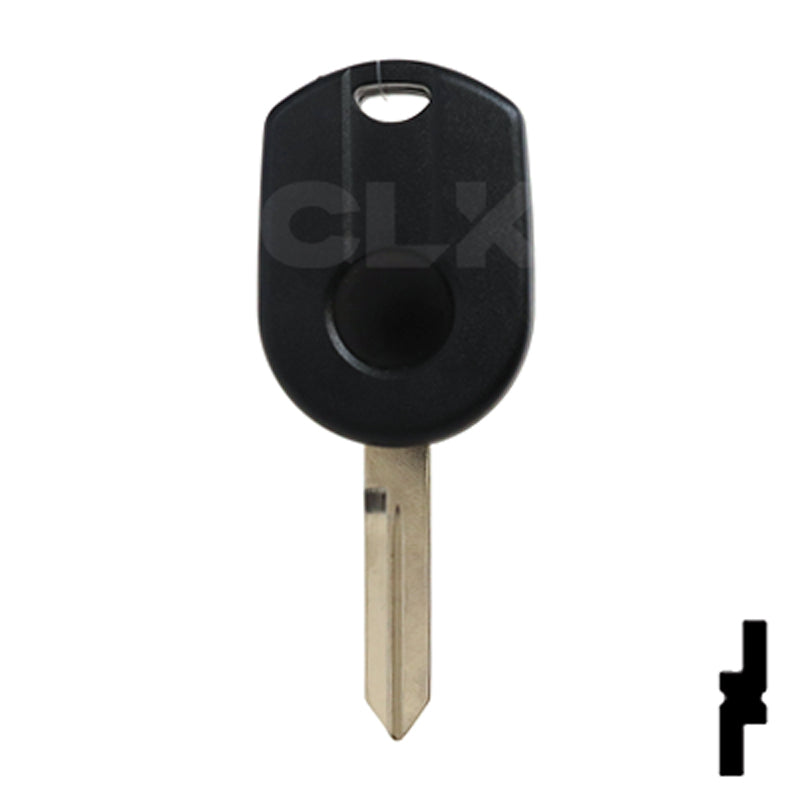 Ford OEM Replacement 4-Button Remote Key with Remote Start Automotive Key Solid Keys USA