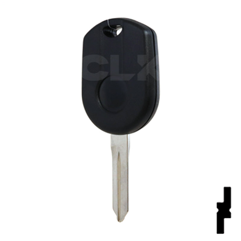 Ford OEM Replacement 4-Button Remote Key with Remote Start Automotive Key Solid Keys USA