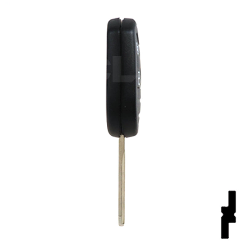 Ford OEM Replacement 4-Button Remote Key with Remote Start Automotive Key Solid Keys USA