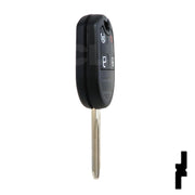 Ford OEM Replacement 4-Button Remote Key with Remote Start Automotive Key Solid Keys USA