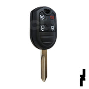 Ford OEM Replacement 4-Button Remote Key with Remote Start Automotive Key Solid Keys USA
