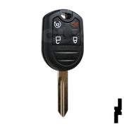 Ford OEM Replacement 4-Button Remote Key with Remote Start Automotive Key Solid Keys USA