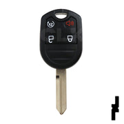 Ford OEM Replacement 4-Button Remote Key with Remote Start Automotive Key Solid Keys USA
