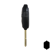 Ford Transit Connect 3 Button Remote Head Tibbe Key (3B4) - By Ilco Automotive Key Ilco