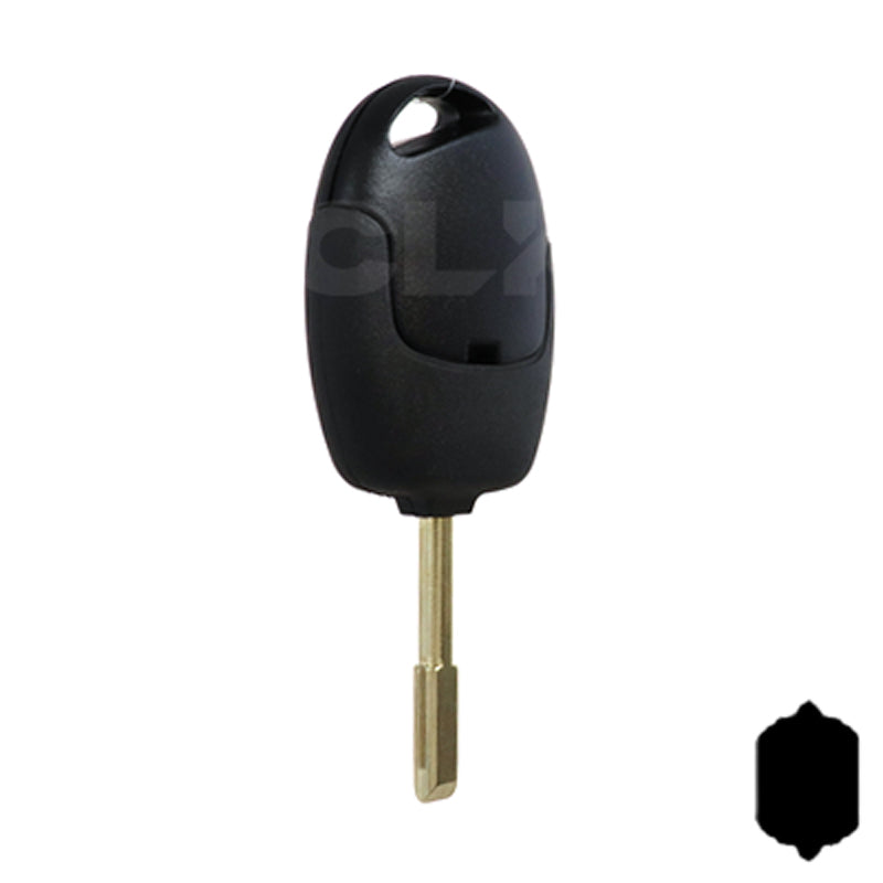 Ford Transit Connect 3 Button Remote Head Tibbe Key (3B4) - By Ilco Automotive Key Ilco