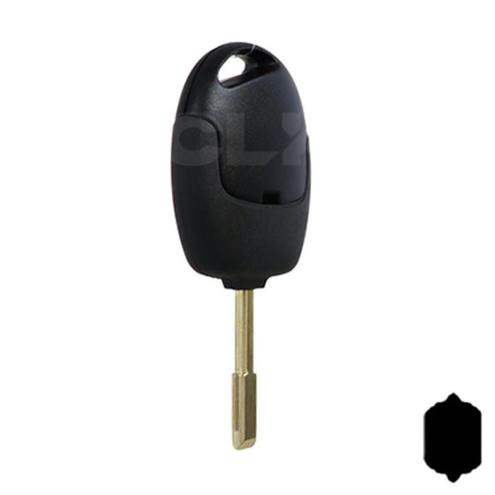 Ford Transit Connect 3 Button Remote Head Tibbe Key (3B4) - By Ilco Automotive Key Ilco