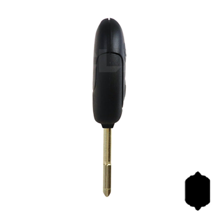 Ford Transit Connect 3 Button Remote Head Tibbe Key (3B4) - By Ilco Automotive Key Ilco