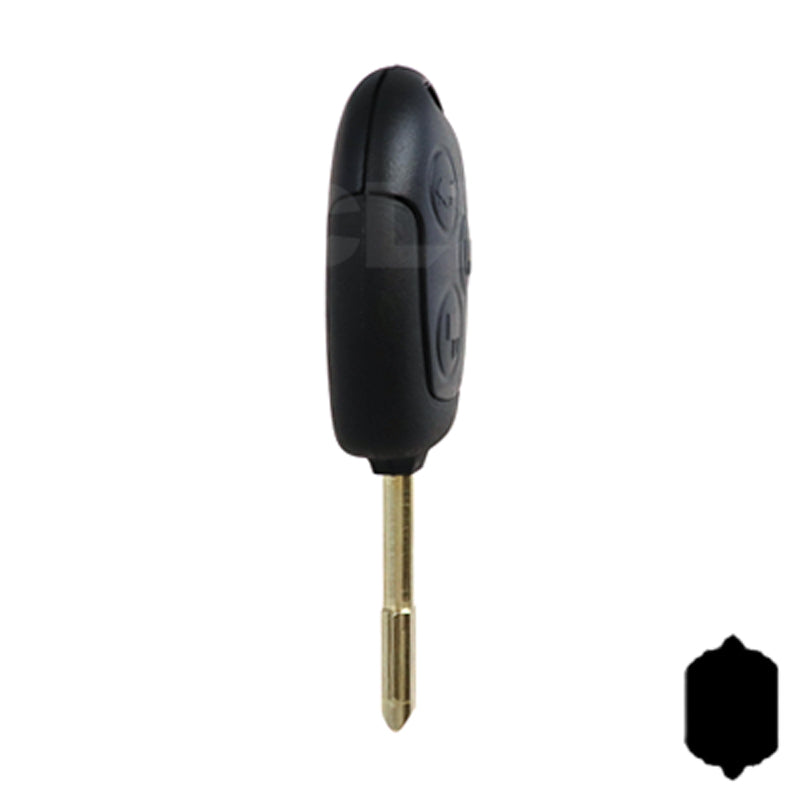 Ford Transit Connect 3 Button Remote Head Tibbe Key (3B4) - By Ilco Automotive Key Ilco