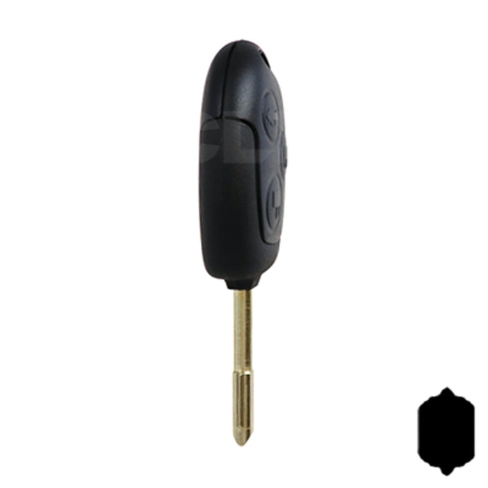 Ford Transit Connect 3 Button Remote Head Tibbe Key (3B4) - By Ilco Automotive Key Ilco