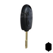 Ford Transit Connect 3 Button Remote Head Tibbe Key (3B4) - By Ilco Automotive Key Ilco