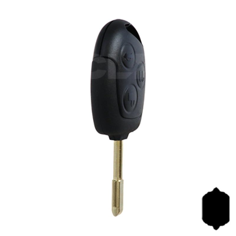 Ford Transit Connect 3 Button Remote Head Tibbe Key (3B4) - By Ilco Automotive Key Ilco