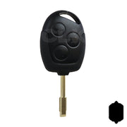 Ford Transit Connect 3 Button Remote Head Tibbe Key (3B4) - By Ilco Automotive Key Ilco