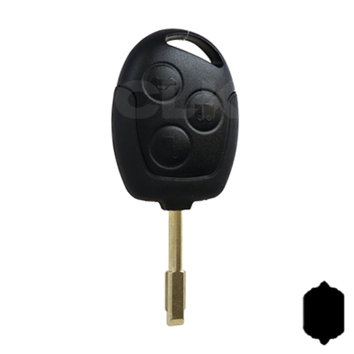 Ford Transit Connect 3 Button Remote Head Tibbe Key (3B4) - By Ilco Automotive Key Ilco